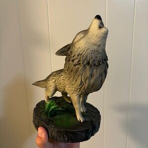 Dark Souls Great Grey Wolf Sif Statue SD PVC DAMAGED missing sword